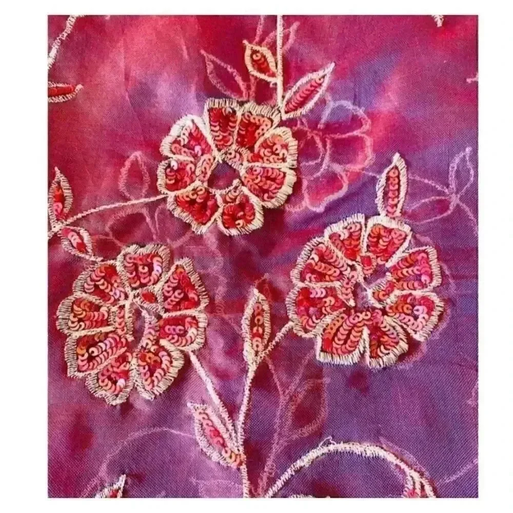 Embroidered Knot Shop Scarf for Women